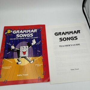 Grammar Songs Book and Teacher's Guide, CD